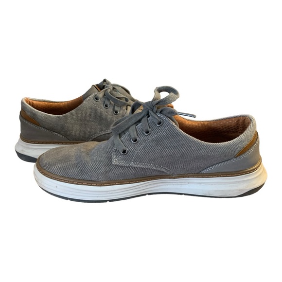 Skechers Men's Ederson Sneaker gray size 9.5 - Picture 2 of 11